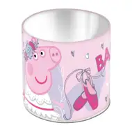Peppa Pig metalni držač za olovke 11x10cm