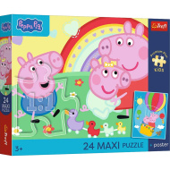 Peppa prase Maxi slagalica 24 komada - Trefl