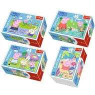 Peppini najljepši dani Mini puzzle 54kom - 4 vrste - Trefl