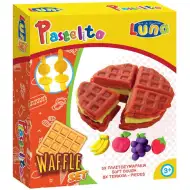 Plastelito Waffle set od plastelina sa oblicima