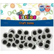 Plastične oči 10mm 100kom