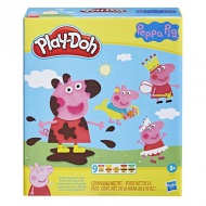 Play-Doh: Peppa Pig Stylin set plastelina sa dodacima - Hasbro