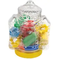 Play-Dough: Heroes dvorac plastelin set 8x15g