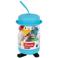 Play-Dough: Heroes plastelin set - razne vrste