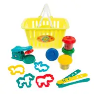 Playgo: Set plastelina u košarici
