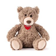 Plišani medvjedić Bobo sjedeći 25 cm - Lumpin