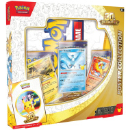 Pokémon TCG: 30th Poster Collection – plakat i promo karte + booster paketi