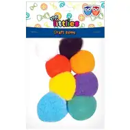 Pompon set u boji 45mm 8kom
