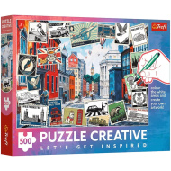 Pozdrav iz Londona – kreativna slagalica od 500 dijelova – Trefl