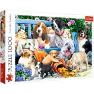 Psići u parku puzzle 1000kom - Trefl