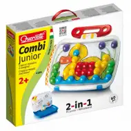 Quercetti: 2 u 1 Junior set čavlića s pločom za crtanje