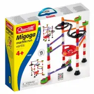 Quercetti: Migoga spiralna staza za kuglice - 75 dijelova