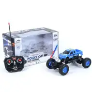 RC Crawler policijski terenac na daljinsko upravljanje 1/18