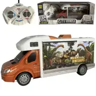 RC daljinski upravljač kamper Walking with Dinosaurus sa svjetlom 27MHz 1/32 omjera, 25cm