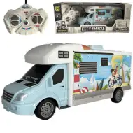 RC daljinski upravljač kamper za odmor sa svjetlom 27MHz 1/32 omjera,  20cm
