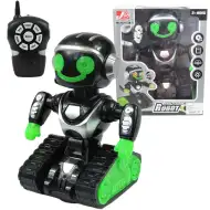 RC Interaktivni daljinski upravljač MacroBot u crno-zelenoj boji sa svjetlom i zvukom 20cm