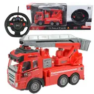 RC Vatrogasno vozilo na daljinsko upravljanje s podiznom košarom sa svjetlosnim efektima 1/43 omjer