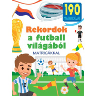 Rekordi iz svijeta nogometa poučna knjiga s naljepnicama