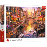 Romantična Venecija puzzle od 2000 dijelova - Trefl
