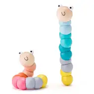 Šareni crv koji se vrti i razvija vještine za bebe - Woodyland
