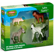 Schleich: Farm World Farma mladunčadi životinja – set od 4 figure (42740)