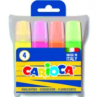 Set šarenih fluorescentnih textmarkera - Carioca
