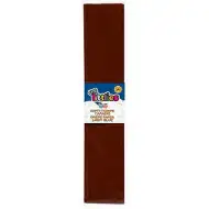 Smeđi krep papir 50x200cm