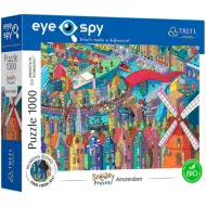 Sneaky Peekers: Amsterdam UFT 1000kom puzzle - Trefl