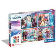Snježno kraljevstvo 2. 4 u 1 puzzle - Clementoni