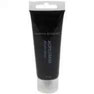 Spirit: Crna akrilna boja 75ml