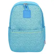 Spirit: Mesh pernato lagana školska torba s plavim uzorkom, ruksak 43x28x13cm