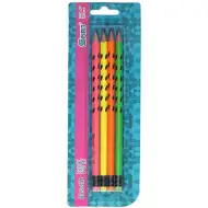 Spirit: Neon Dosts HB grafitne olovke sa gumicom 4kom