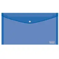 Spirit: Plava prozirna plastična mapa za dokumente 235x115mm