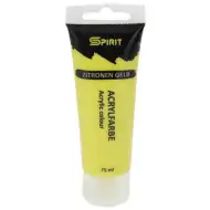 Spirit: Žuta akrilna boja 75ml