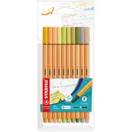 Stabilo: Set od 10 flomastera Point 88