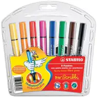 Stabilo: Trio Scribbi flomasteri 8kom