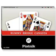 Standardna Remi karta, duplo pakiranje 2x55 listova - Piatnik