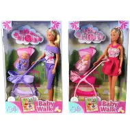 Steffi Love: Kolica za bebe sa lutkom - Simba Toys