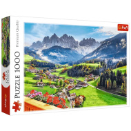 Sveta Magdalena, Dolomiti, Italija puzzle od 1000 dijelova - Trefl