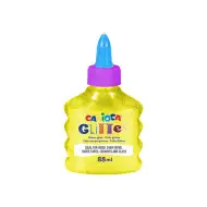 Svjetlucavo tekuće neon žuto ljepilo 88ml - Carioca