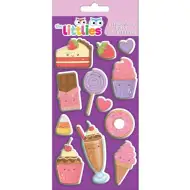 The Littlies: Sweets 3D naljepnica na listu 10x22 cm