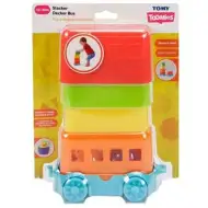 Tomy: Toomies - Komplet igračaka sa autobusom na dva kata sa jajima
