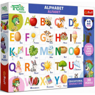Treflik Abeceda edukativne puzzle 30 komada - Trefl