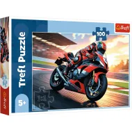 Trkaći motocikl na stazi 100-dijelna slagalica - Trefl