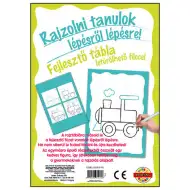 Učim crtati didaktička ploča za dječake