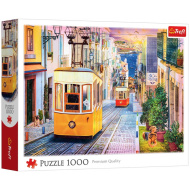 Uska ulica u Portugalu puzzle od 1000 dijelova - Trefl
