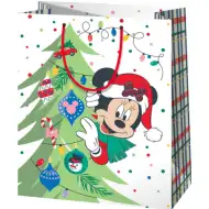 Velika poklon vrećica sa božićnim uzorkom Mickey Mousea 40x56x20cm