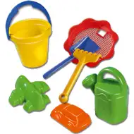 Veliki set za igru u pijesku sa valovitom kanticom od 7 dijelova - D-Toys