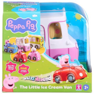 Whizz-Around Peppa praščić kamion za sladoled s gospodinom Labradorskim