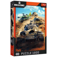 World of Tanks Tenki u borbi puzzle od 1000 dijelova - Trefl